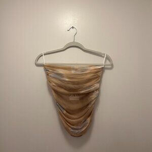 Zara Tube Top Two Piece Set